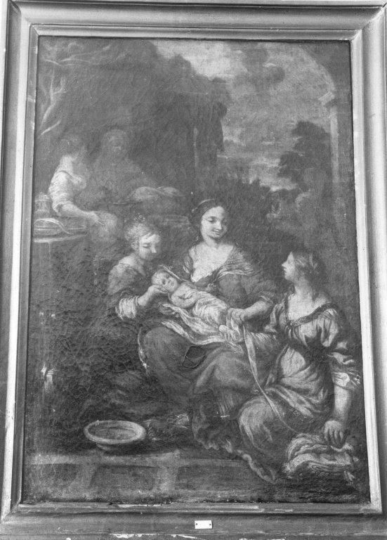 Nascita di Maria Vergine (dipinto) by Berrettini Pietro detto Pietro da Cortona 